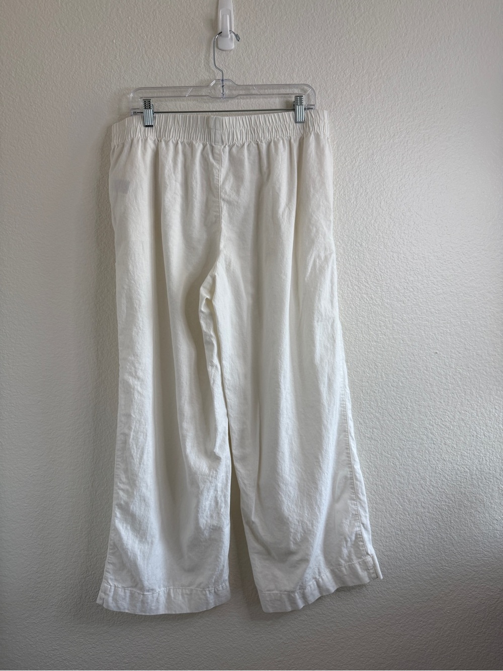 Old Navy Women’s High-Waisted Linen-Blend Super Wide-Leg Pants - Picture 3 of 11